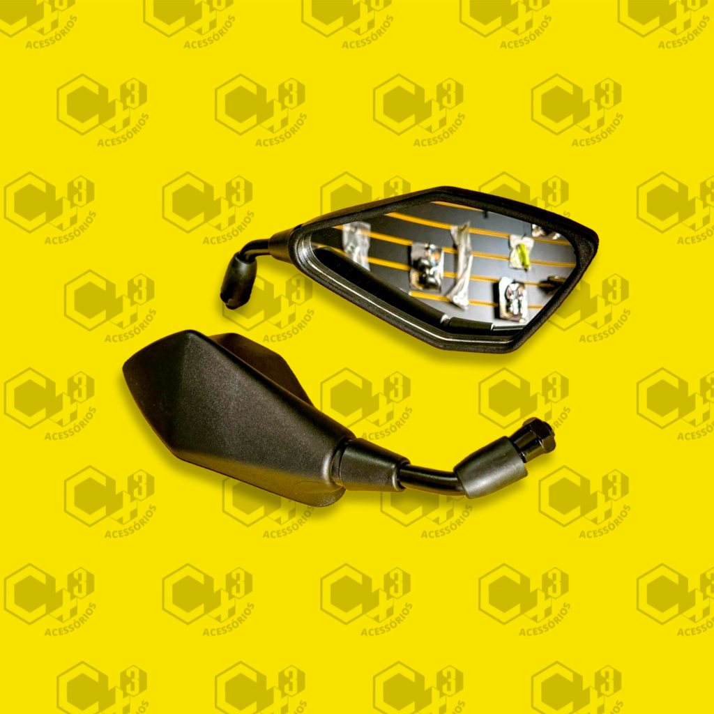 RETROVISOR Z400 FIXO ROSCA YAMAHA HASTE CURTA SM0004