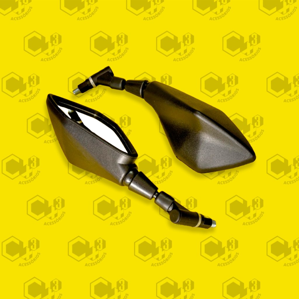RETROVISOR Z400 ARTICULADO ROSCA HONDA HASTE CURTA SM0005