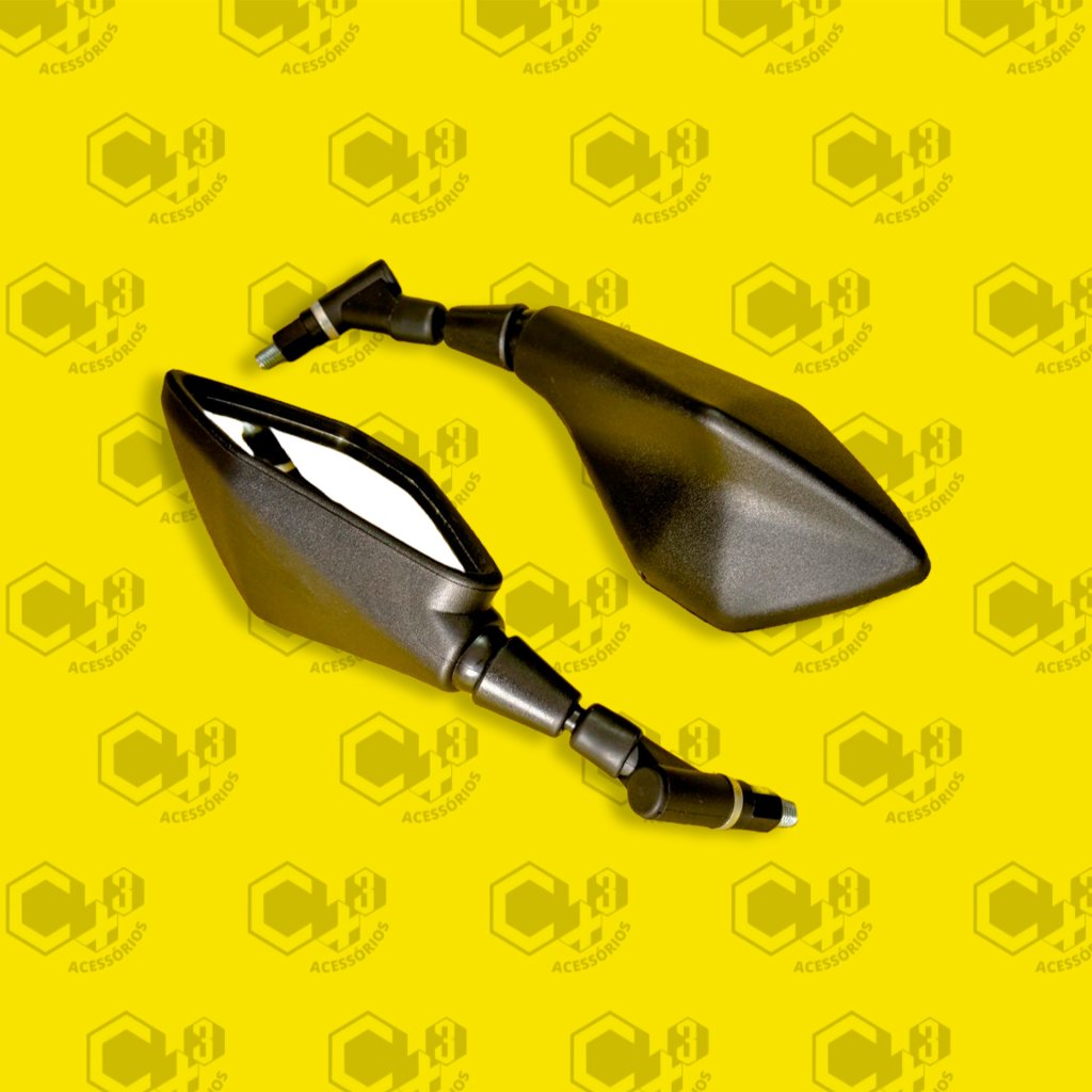RETROVISOR Z400 ARTICULADO ROSCA YAMAHA HASTE CURTA SM0006
