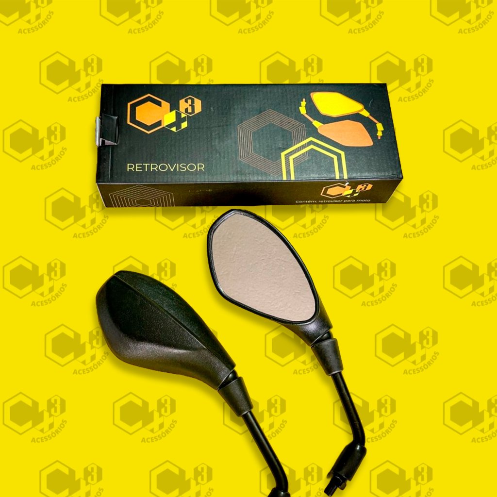 RETROVISOR BMW FIXO ROSCA YAMAHA SM0010