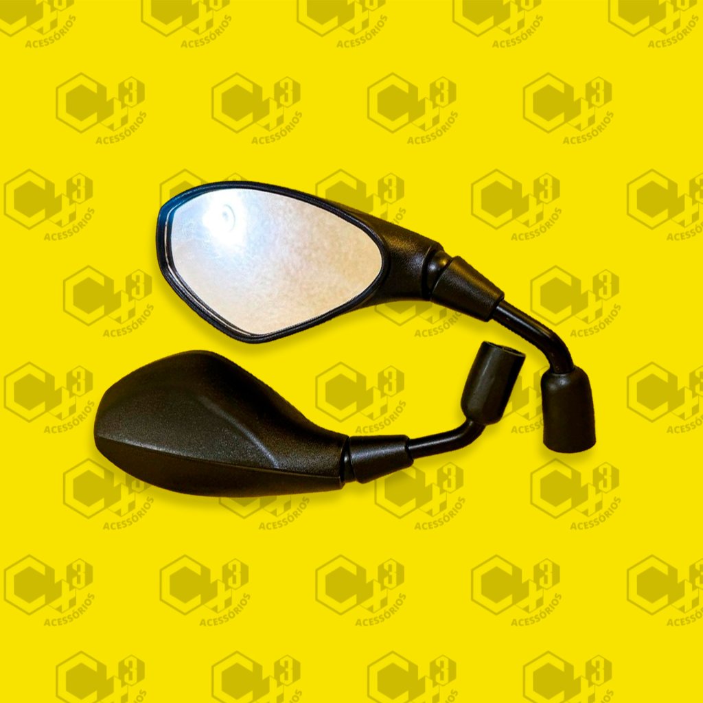 RETROVISOR BMW FIXO ROSCA YAMAHA HASTE CURTA SM0012 
