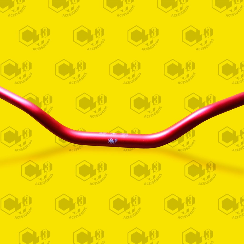 GUIDÃO ESPORTIVO NAKED VERMELHO SM0062