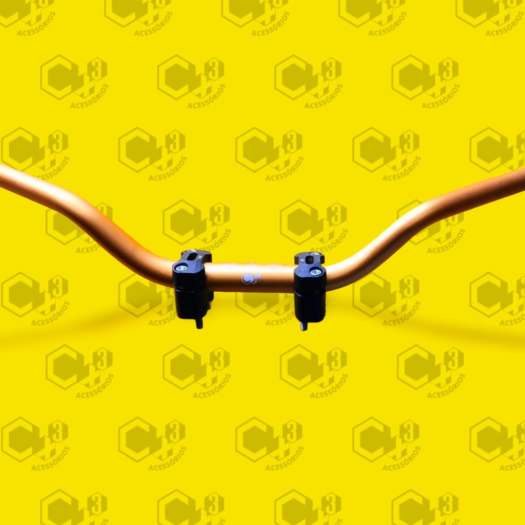 GUIDÃO ESPORTIVO NAKED DOURADO SM0063