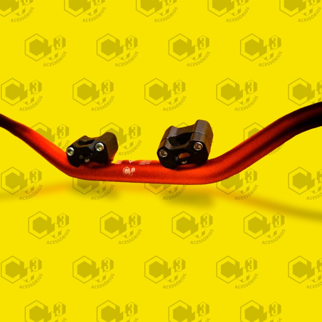 GUIDÃO ESPORTIVO NAKED LARANJA SM0068