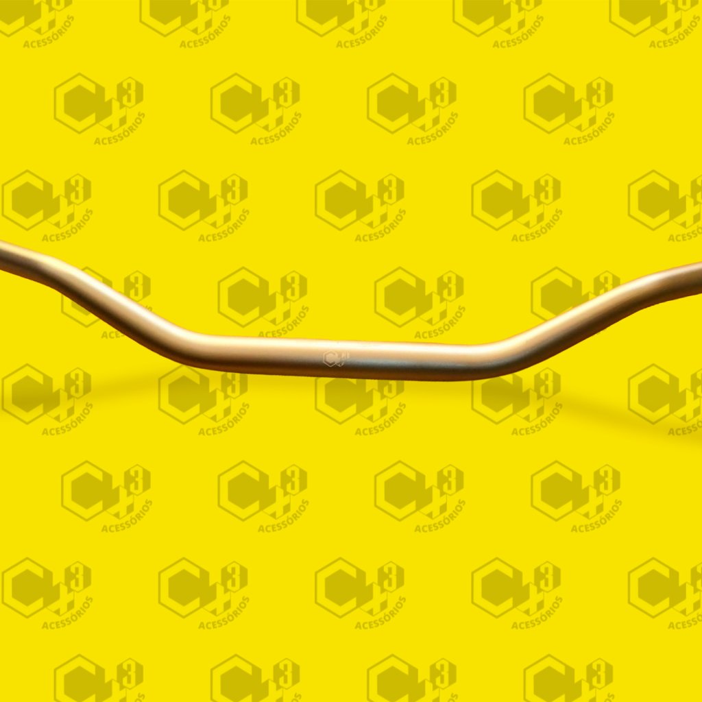 GUIDÃO ESPORTIVO FATBAR CINZA TITANIUM SM0078