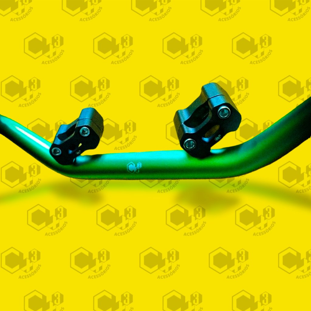 GUIDÃO ESPORTIVO FATBAR VERDE SM0075