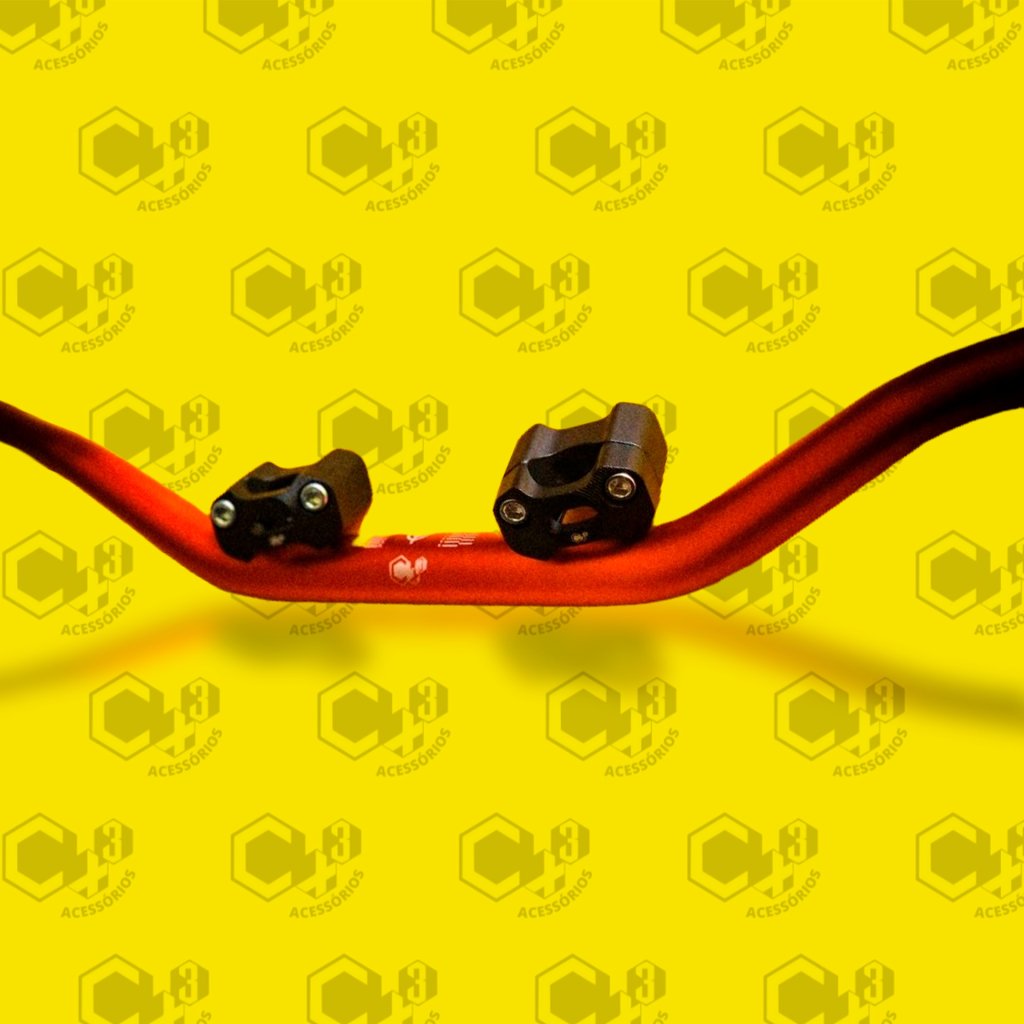 GUIDÃO ESPORTIVO FATBAR LARANJA SM0077