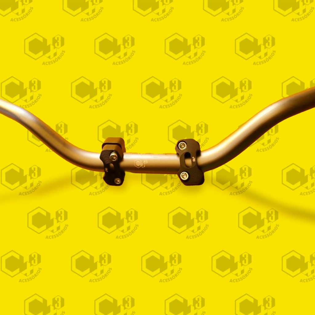 GUIDÃO ESPORTIVO NAKED CINZA TITANIUM SM0069