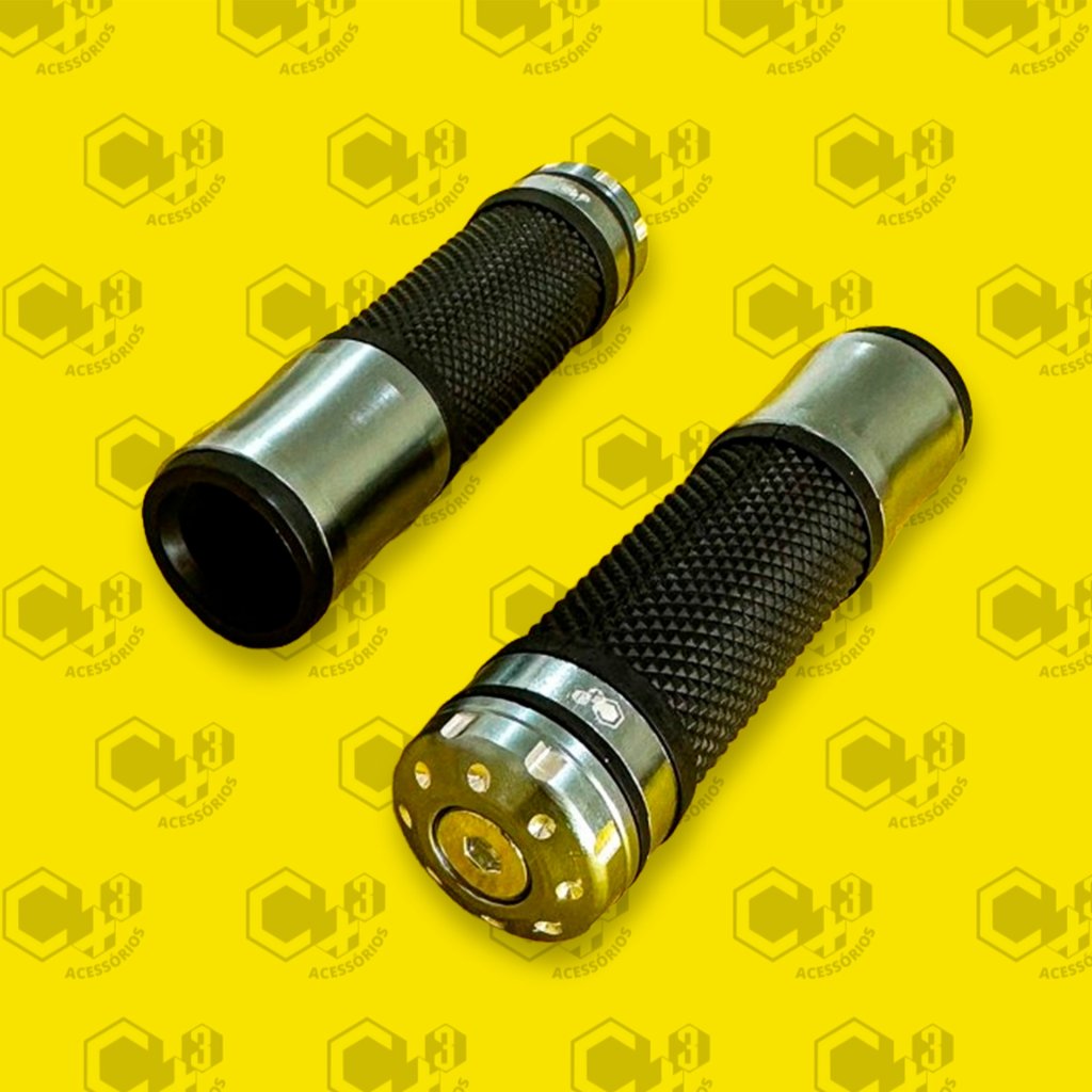 MANOPLA PESO CURTO CINZA TITANIUM SM0099