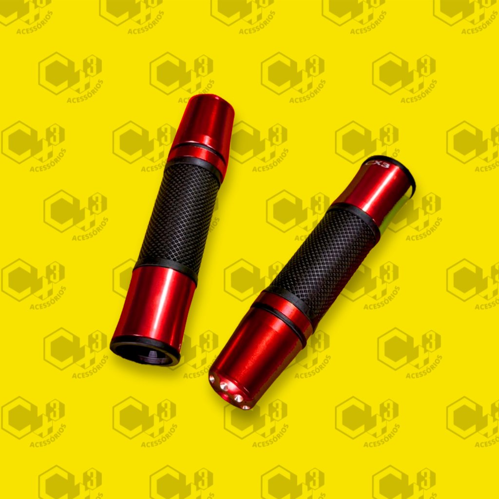 MANOPLA PESO LONGO VERMELHO SM0101