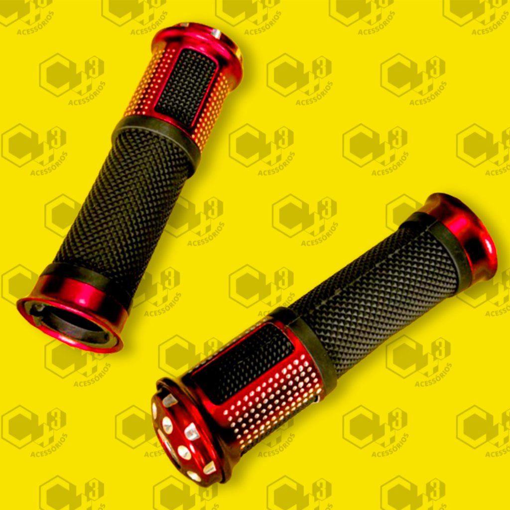 MANOPLA PESO CURTO DIAMANTE VERMELHO SM0109