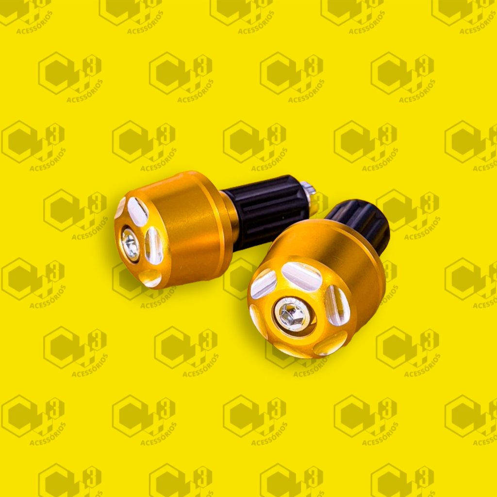 PESO DE GUIDAO ALUMINIO DOURADO - SM0442