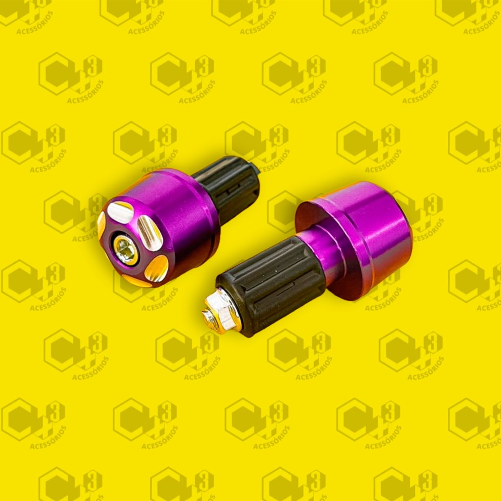 PESO DE GUIDAO ALUMINIO ROXO - SM0448