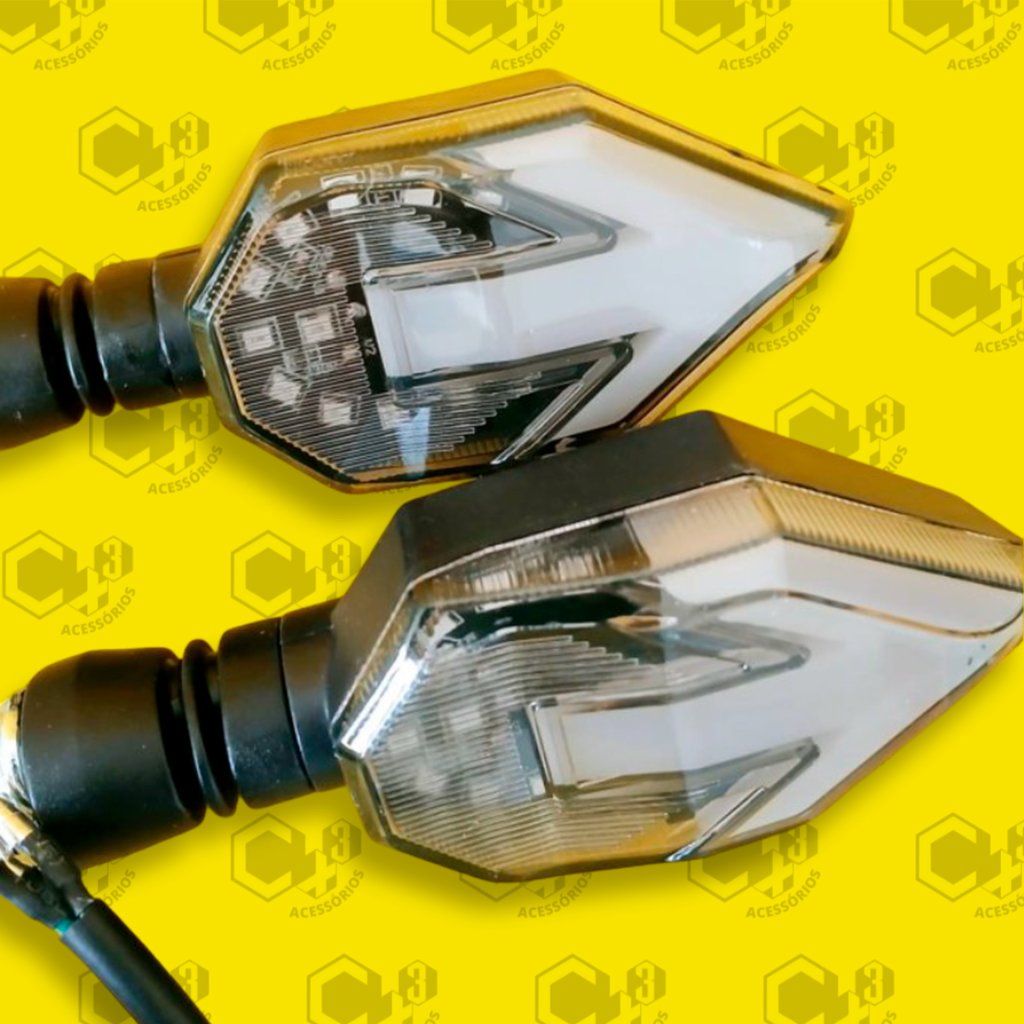 PISCA DE LED SETA SEQUENCIAL VERMELHA  SM0231