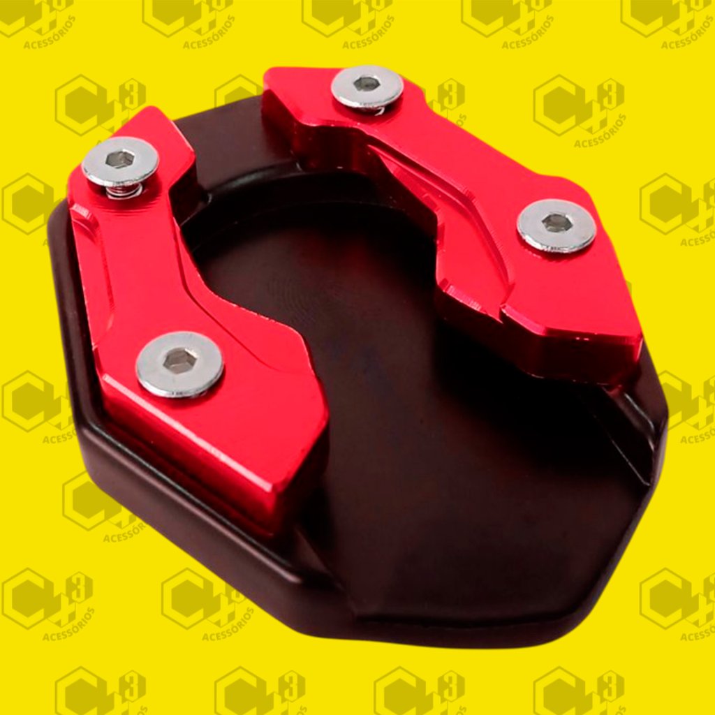 PROTETOR ESPORTIVO DESCANSO LATERAL VERMELHO - SM0612