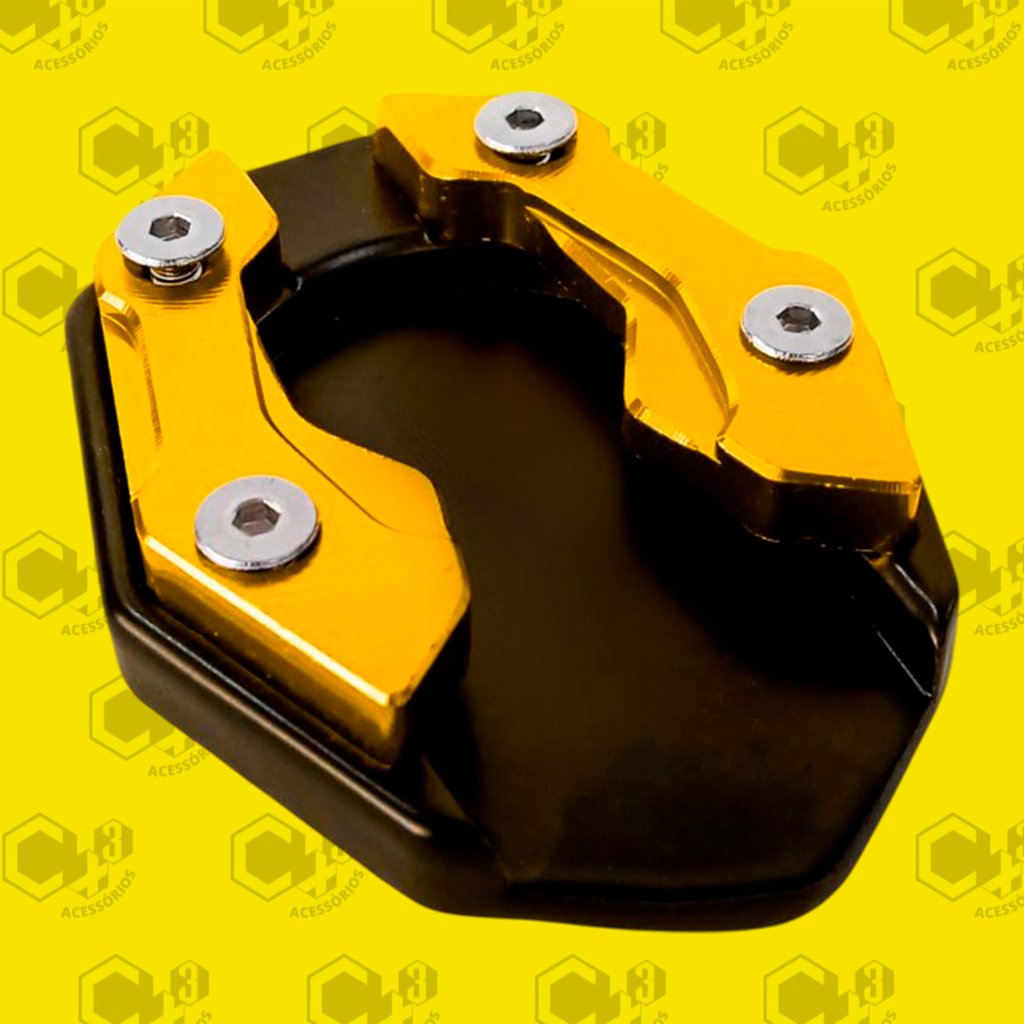 PROTETOR ESPORTIVO DESCANSO LATERAL DOURADO - SM0613