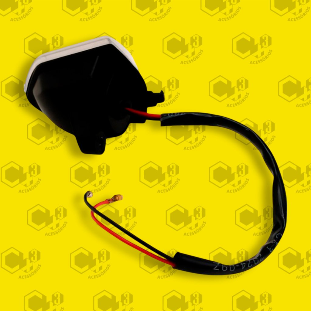 PISCA DE LED BRANCO POP 110i 2016 EM DIANTE DD/TE LENTE CRISTAL - SM0236