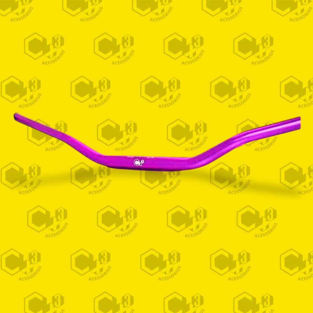 GUIDÃO ESPORTIVO FATBAR ROXO - SM0083