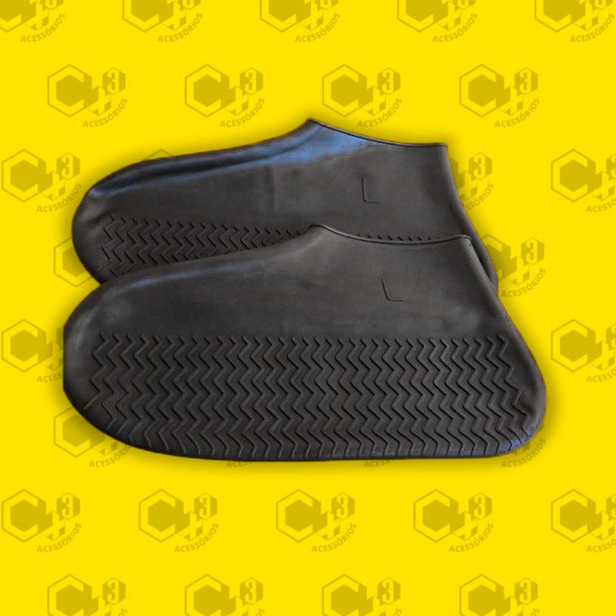 PROTETOR DE TENIS SILICONE TAM. G PRETO SM0288