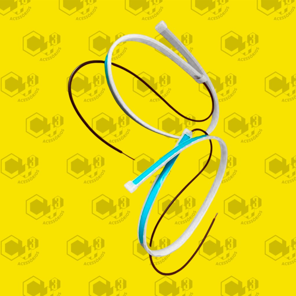 FITA DE LED AUTOMOTIVA 60CM 12V FAROL DRL + SETA SEQUENCIAL SM0510