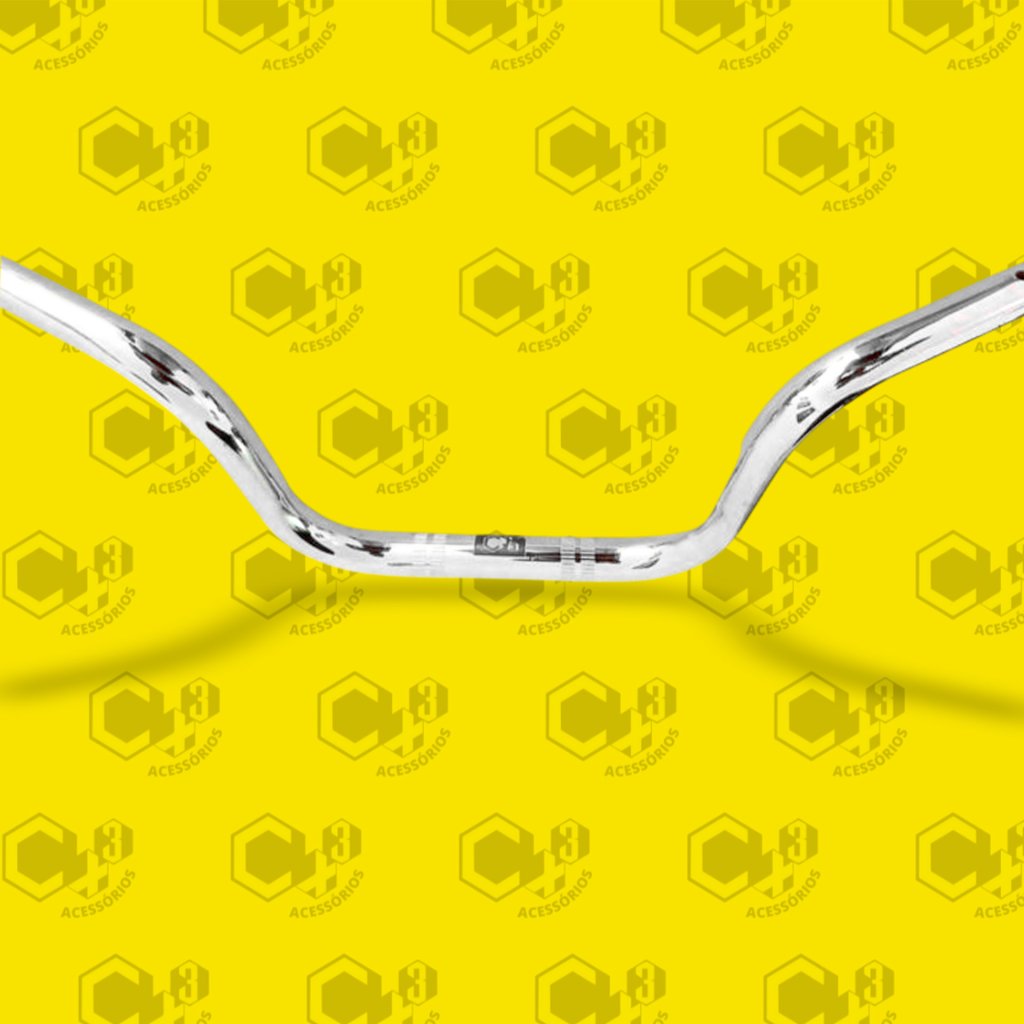 GUIDAO CARGO 160 CROMADO 2MM COM PESO INTERNO C/ FURO PARA PUNHO CB500 SM0081