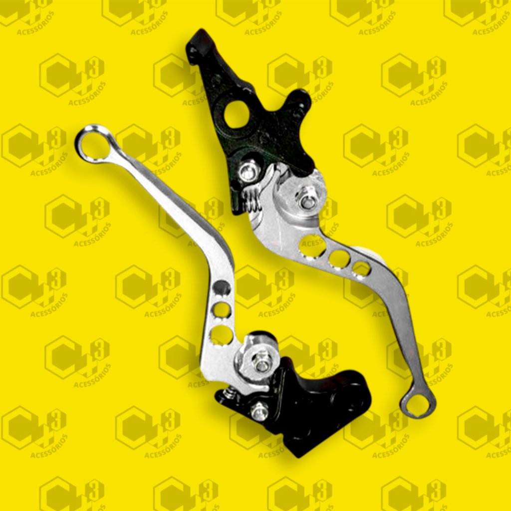 MANETE ESPORTIVO BROS 150 ESD 06/15-BROS 160 ESD 15/...-XR 200R 94/03-TORNADO 01/08-XRE 300 10/...-FALCON 99/08 PRATA SM0159