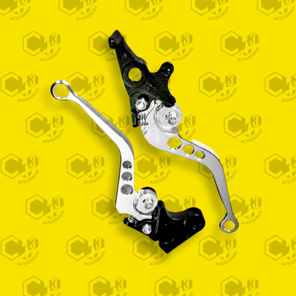 MANETE ESPORTIVO PARA CB300R CBX 250 TWISTER / CBX200 STRADA PRATA SM0149