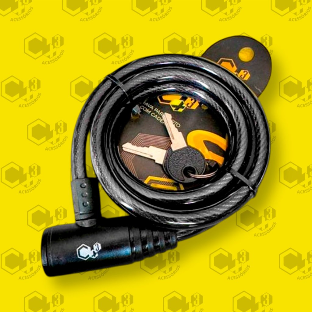 TRAVA CABO DE AÇO ENCAPADO ESPESSURA 12MM X 1.200MM COMPRIMENTO (CAPA PRETA) - SM0358