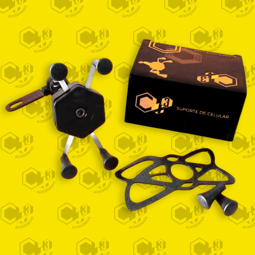 SUPORTE DE CELULAR SEM CARREGADOR (FIXACAO RETROVISOR) - SM0434