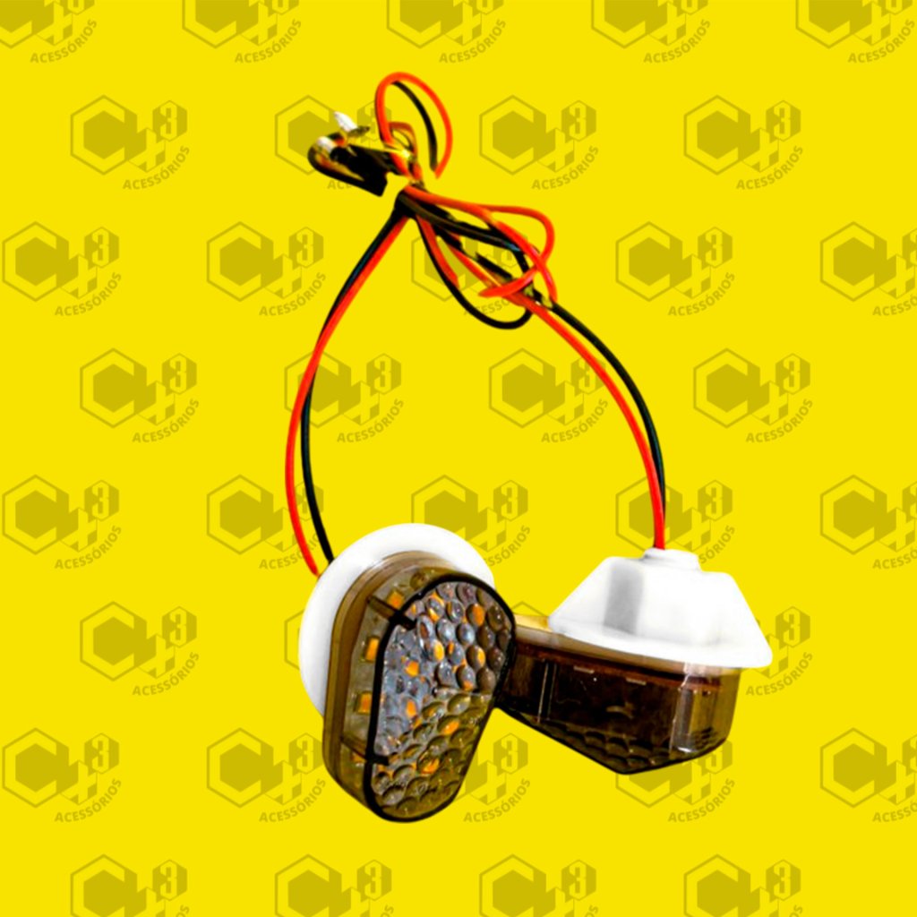 PISCA CARENAGEM YAMAHA FUME - SM0219