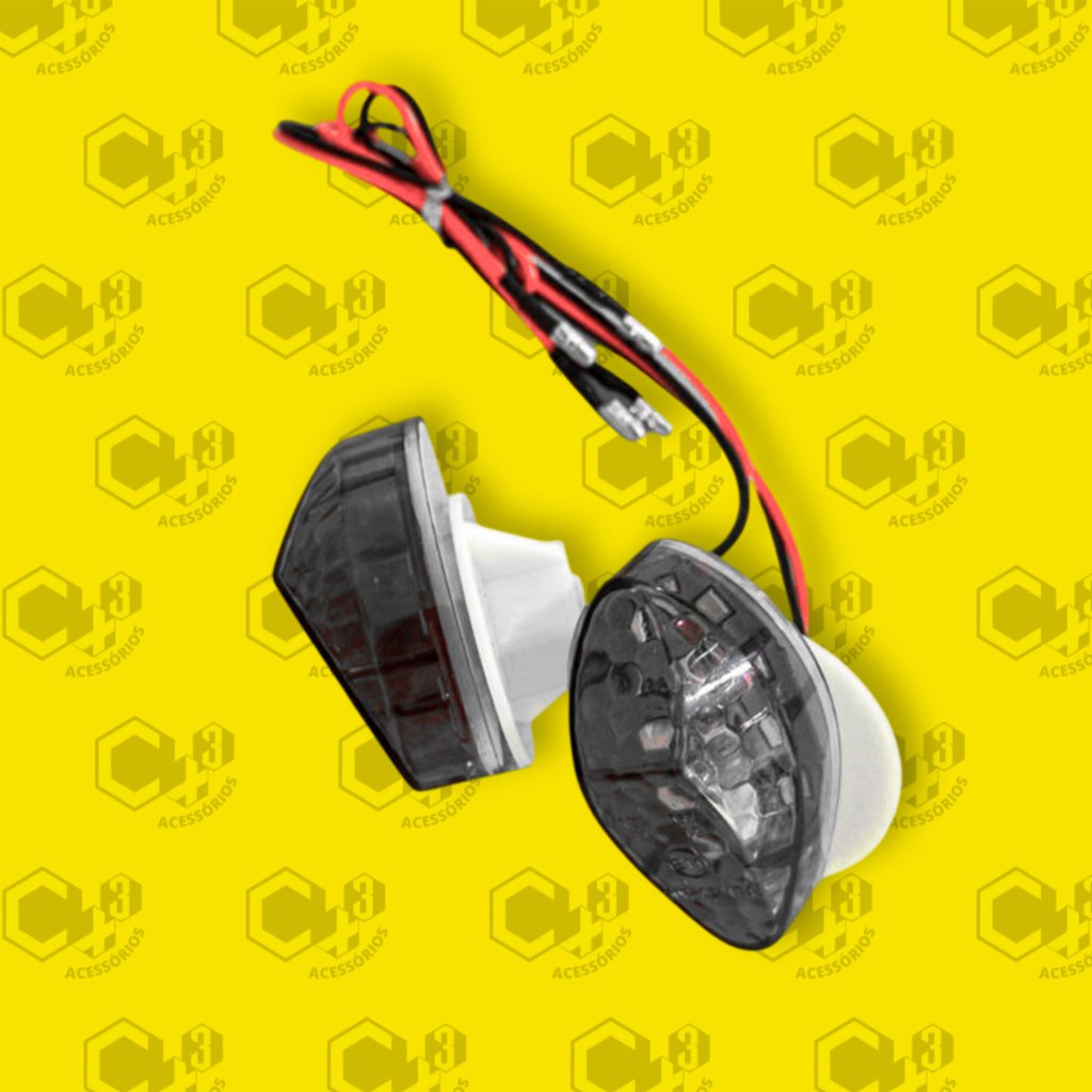 PISCA CARENAGEM HONDA FUME - SM0217