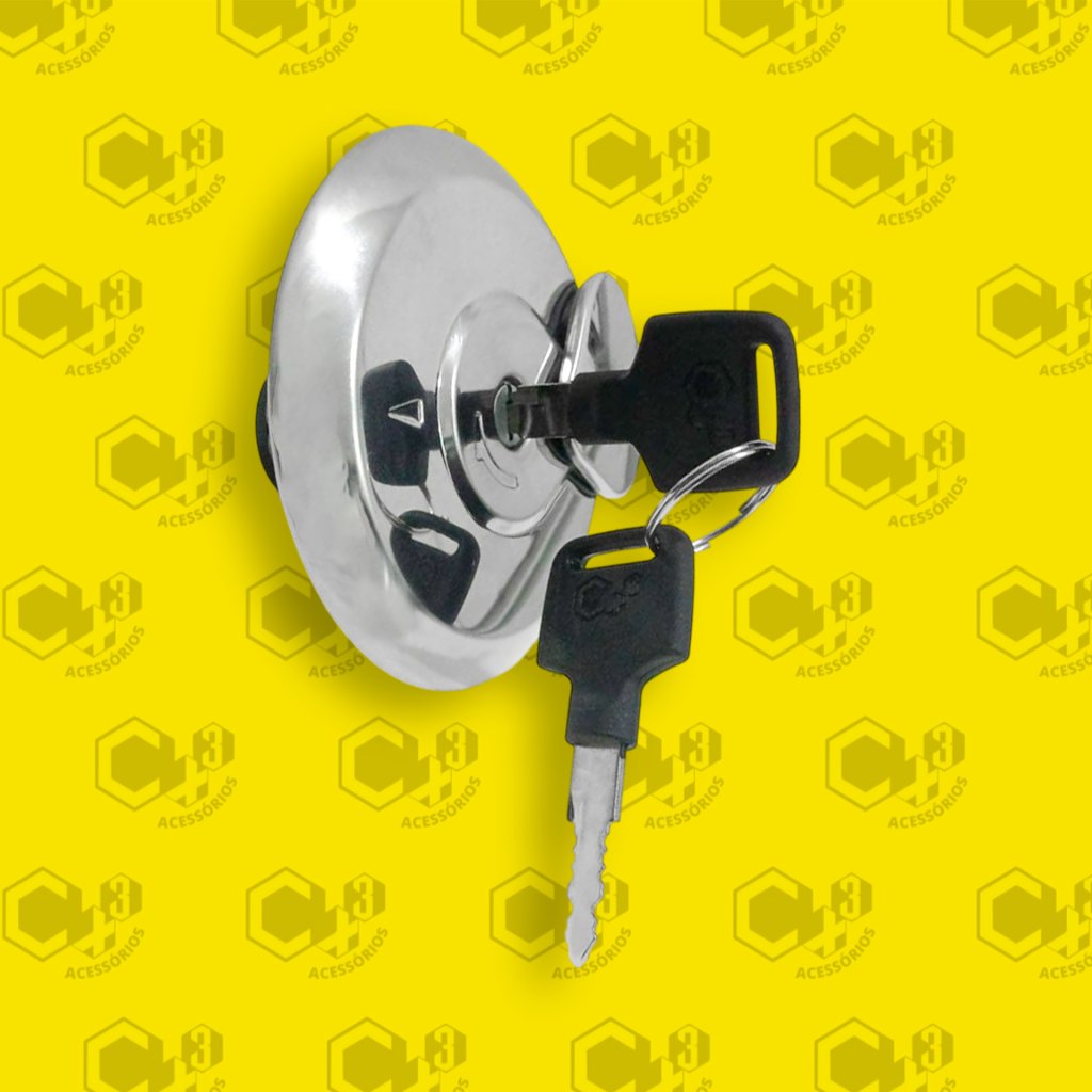 TAMPA DO TANQUE P/ MOTO HONDA CG 125 95/...- FAN 125 05/09 -TITAN 150 FLEX-BROS 125 13/...-CBX 150-CBX 200 TWISTER-TO - CX016