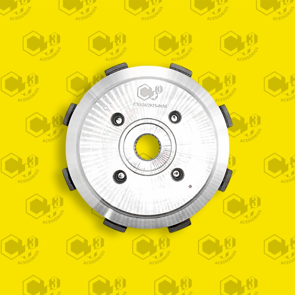 EMBREAGEM COMPLETA P/ MOTO HONDACG125 FAN KS/ES 09/13 - CG 150 FAN ESI 10/13 - CG 150 FAN ESDI 11/13 - NXR 150 BROS 0 - CX026