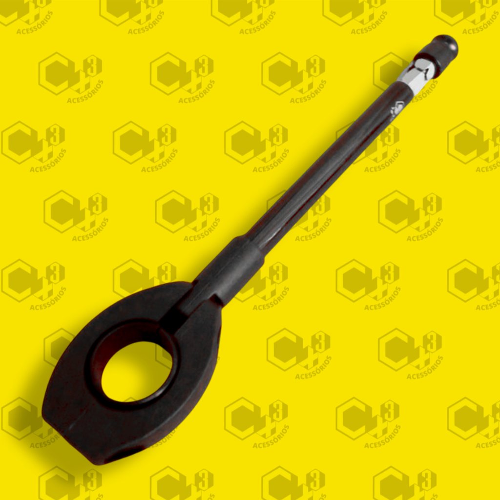 ANTENA CORTA PIPA RETRATIL 6 ESTAGIOS GUIDAO ABS PRETA - SM0311