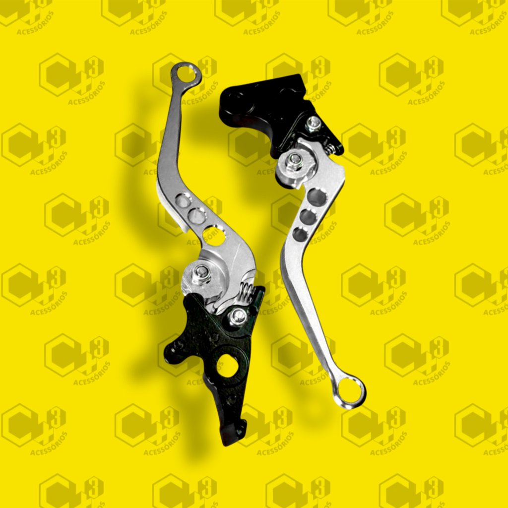 MANETE ESPORTIVO TITAN DISCO/ CB TWISTER  PRATA SM0144