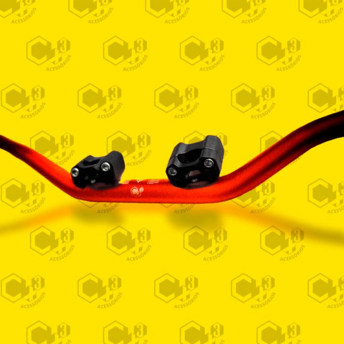 GUIDÃO ESPORTIVO FATBAR LARANJA SM0077