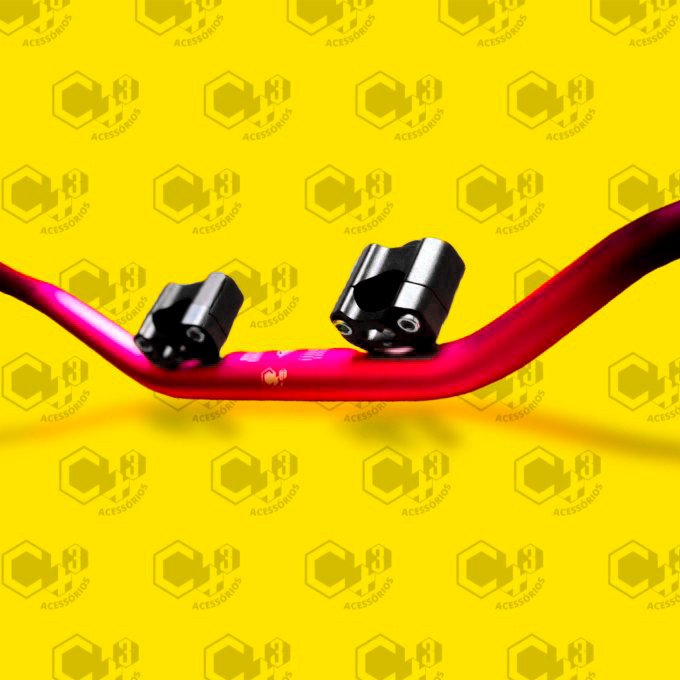 GUIDÃO ESPORTIVO FATBAR PINK SM0076