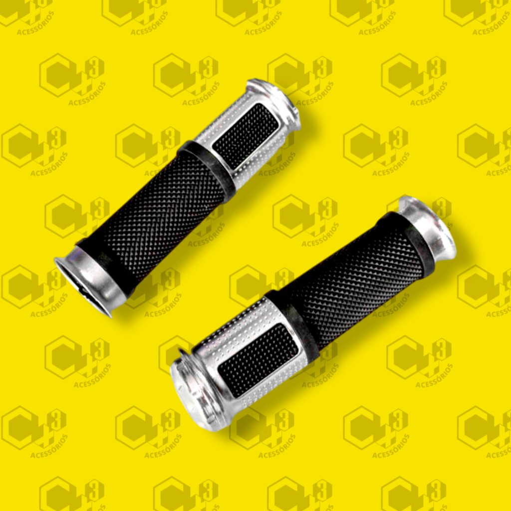 MANOPLA PESO CURTO DIAMANTE PRATA SM0112