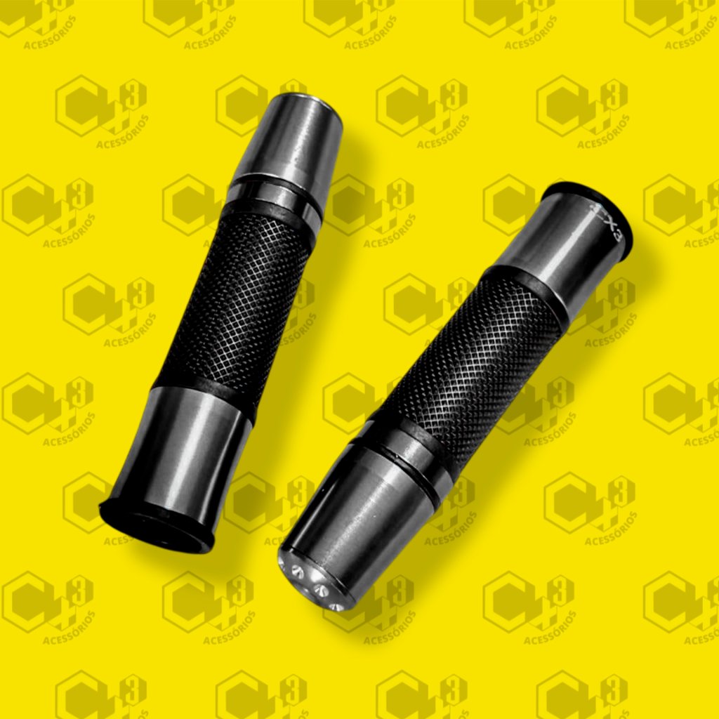 MANOPLA PESO LONGO CINZA TITANIUM SM0107