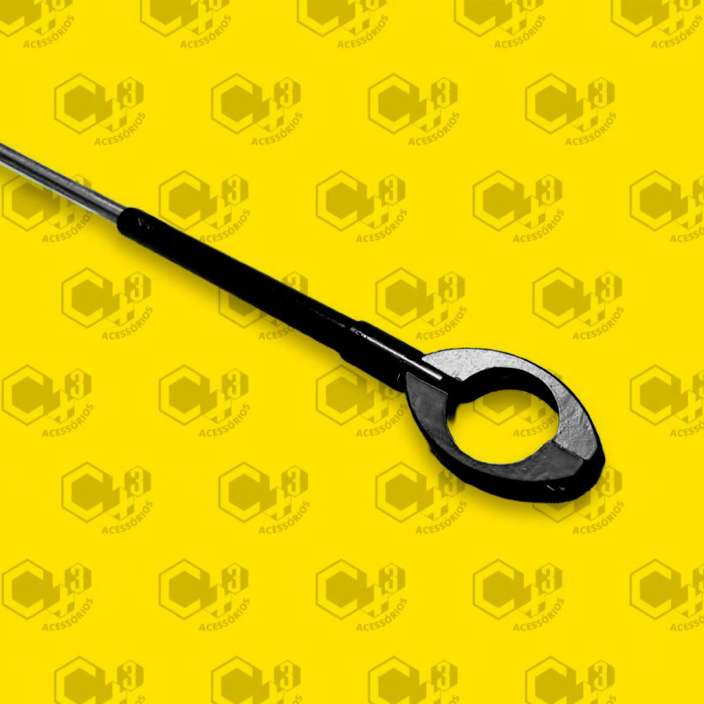 ANTENA METALICA CORTA PIPA RETRATIL GUIDAO - COMPR. 65CM PRETO - SM0301