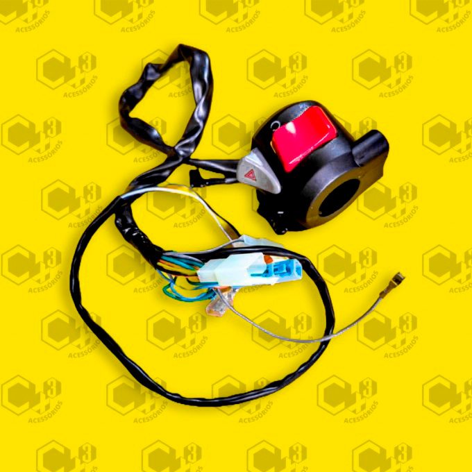 PUNHO DE PARTIDA CB500 F 14 18 COM CHICOTE PARA TITAN SM0281