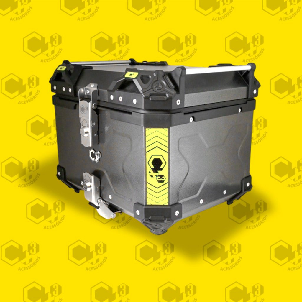 BAULETO ALUMÍNIO 45L TITANIUM - SM0380