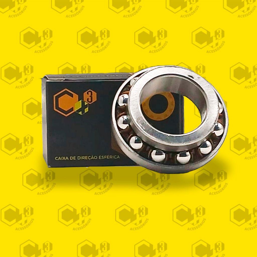 CAIXA DE DIRECAO ESFERICA P/ MOTO HONDA CG 125 TITAN 00/08 - CG 125 FAN KS 05/18 - CG125 FANES0915 -CG 125 FAN - CX003