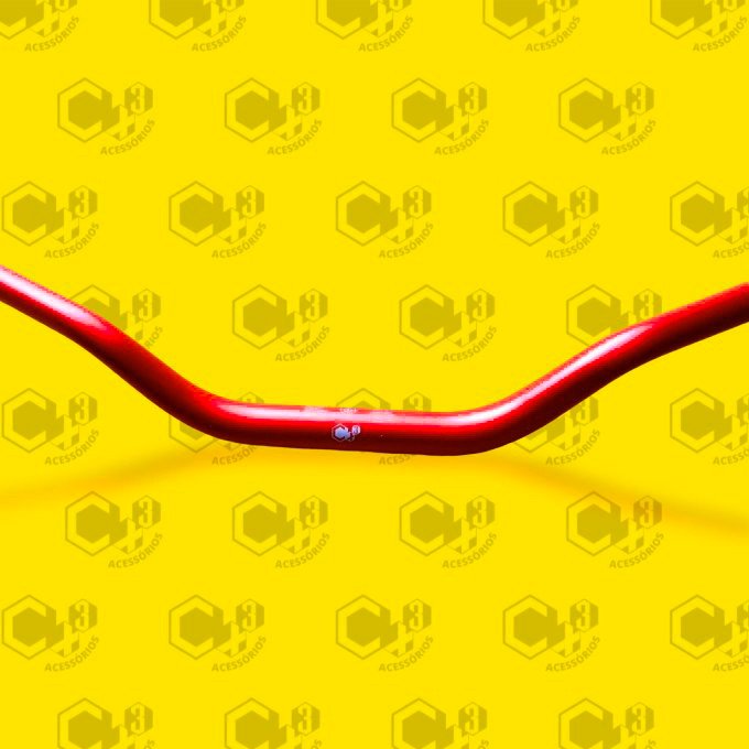 GUIDÃO ESPORTIVO NAKED VERMELHO SM0062