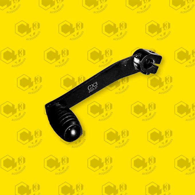 PEDAL DE CAMBIO P/ MOTO HONDA XLR 125 96/03 - XLR 125 ES 00/03 - NX 150 90/93 - NX 200 93/01 - SM0405