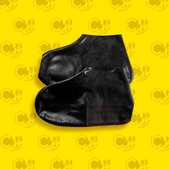 PROTETOR DE TENIS SILICONE TAM. XG PRETO SM0289