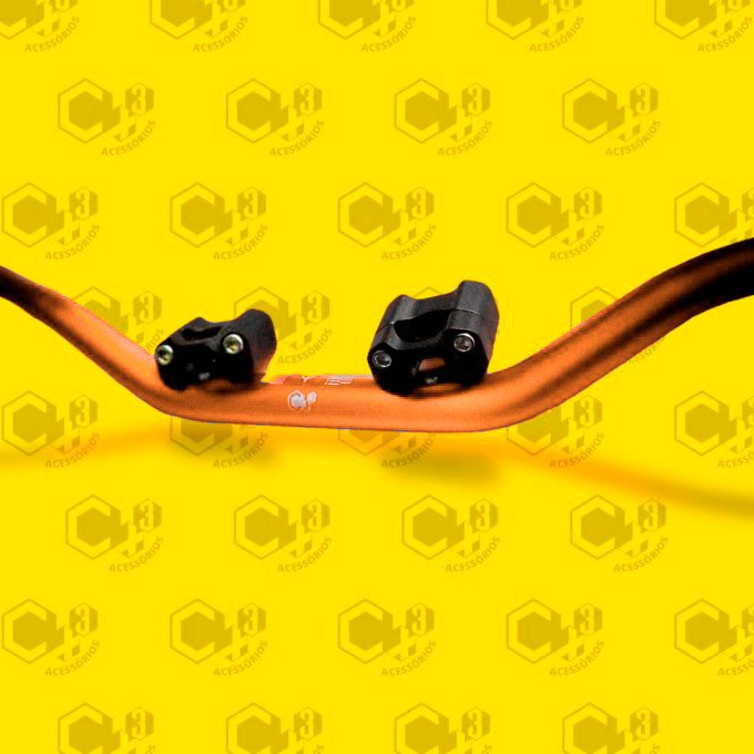 GUIDÃO ESPORTIVO NAKED LARANJA SM0068