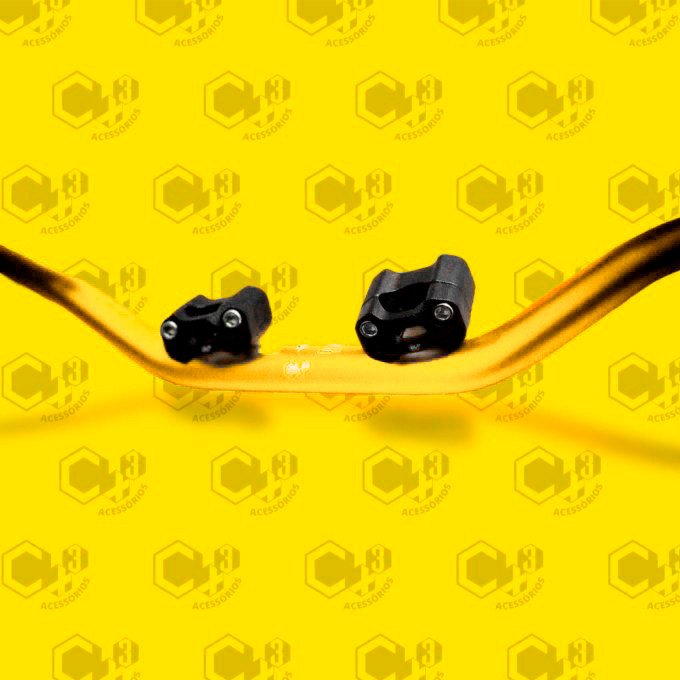 GUIDÃO ESPORTIVO FATBAR DOURADO SM0072