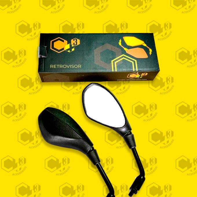 RETROVISOR BMW FIXO ROSCA YAMAHA SM0010