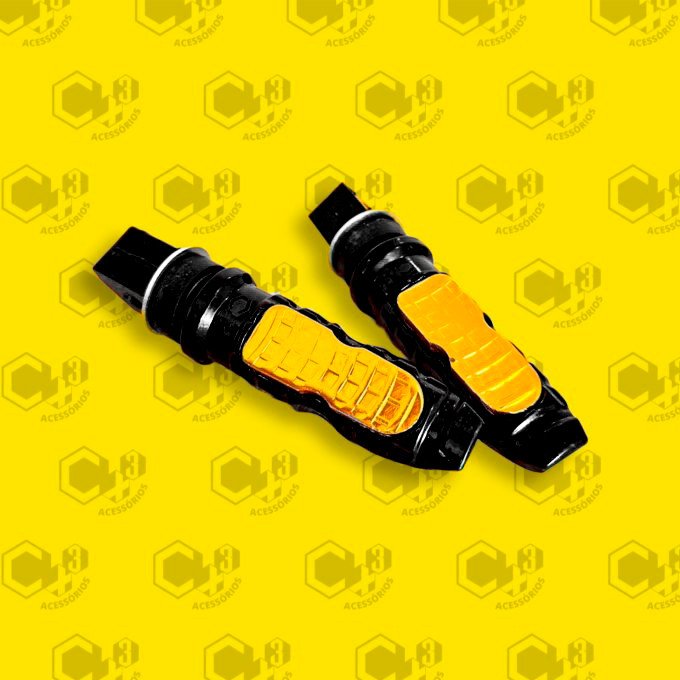 PEDALEIRA ESPORTIVA UNIVERSAL 6MM DOURADO SM0412